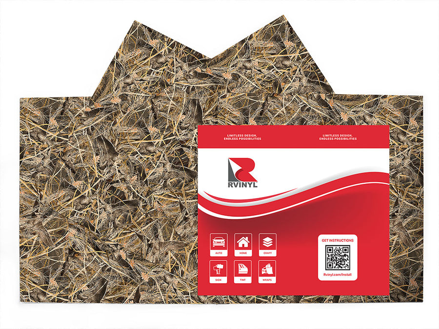 tallgrass duck camouflage Craft Vinyl Sheet Pack
