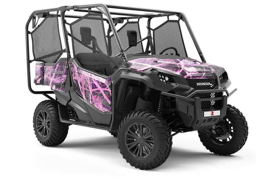Tallgrass Pink Camouflage Utility Vehicle Vinyl Wrap