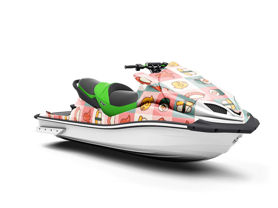 Tamago Time Food Jet Ski Vinyl Customized Wrap