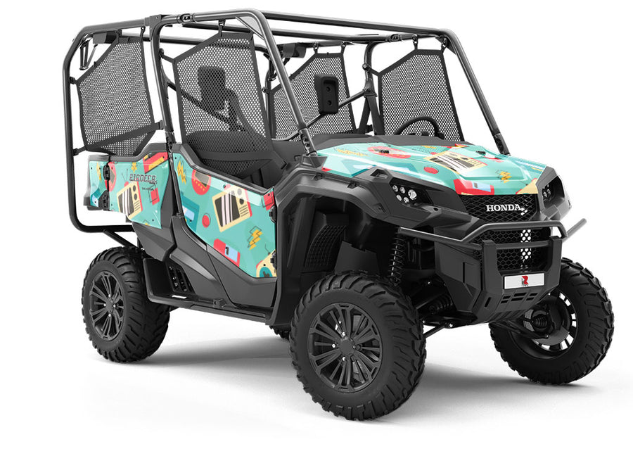 Tamo-Gotcha Retro Utility Vehicle Vinyl Wrap