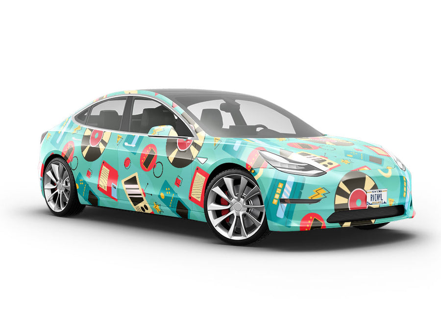 Tamo-Gotcha Retro Vehicle Vinyl Wrap