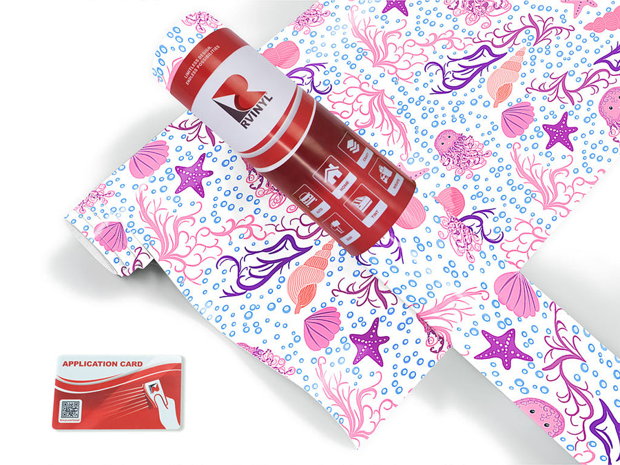 tangled tentacles salt water Craft Vinyl Roll