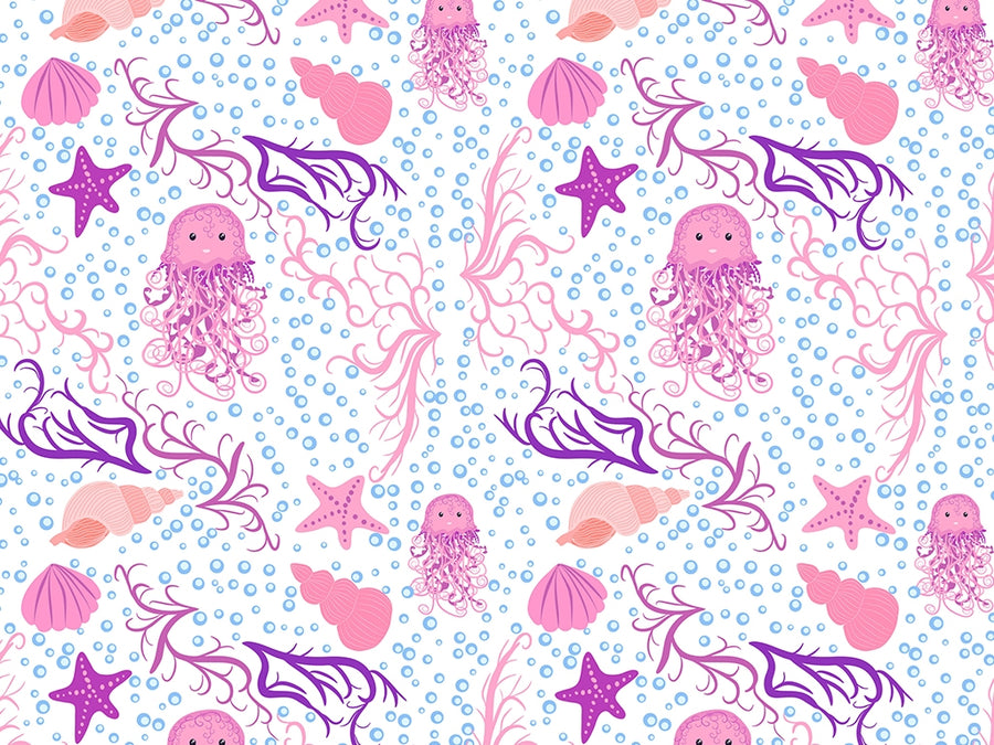 Tangled Tentacles Marine Life Vinyl Wrap Pattern~Rwraps Series 914 Digitally Printed Vinyl Wrap~0