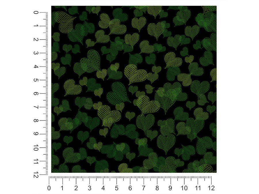 tangled up heart 1ft x 1ft Craft Sheets