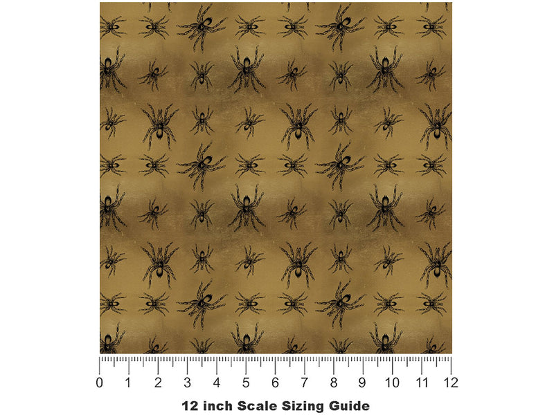 Tarantula Bite Horror Vinyl Film Pattern Size 12 inch Scale~Rwraps Tarantula Bite Horror Sizing Chart~2