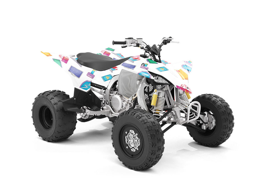 Targeted Attack Technology ATV Wrapping Vinyl