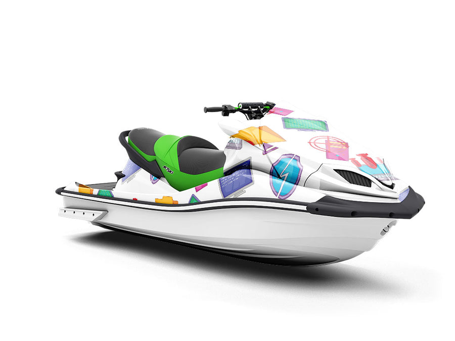 Targeted Attack Technology Jet Ski Vinyl Customized Wrap