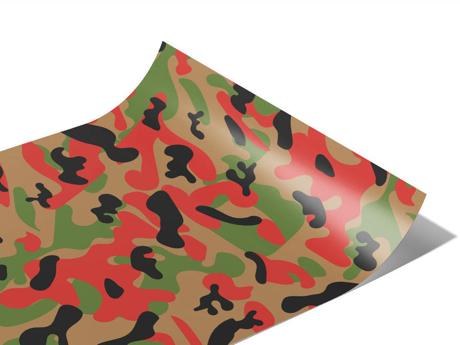 Tart Green Camouflage Vinyl Wraps~Rwraps Series 914 Digitally Printed Vinyl Wrap~1