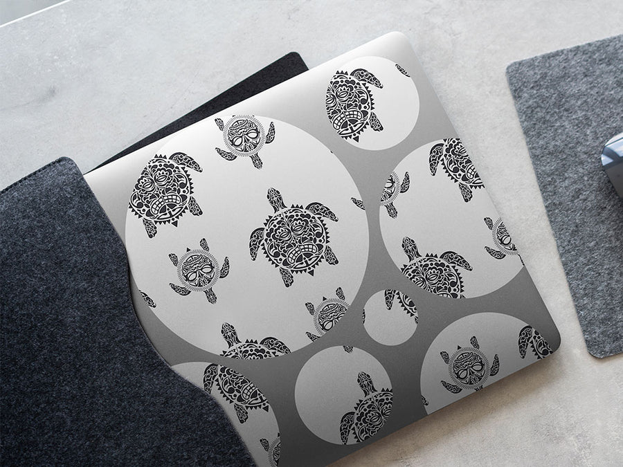 tattooed shells fresh water DIY Laptop Stickers