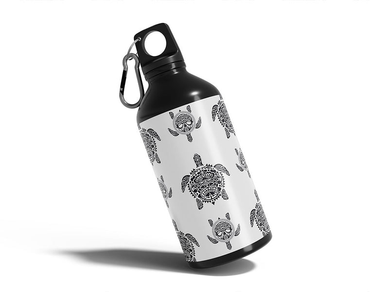 tattooed shells fresh water Water Bottle DIY Stickers