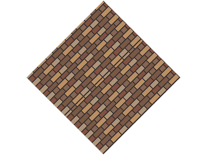 Taupe Brick Vinyl Wrap Pattern