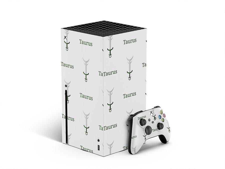 taurus swords astrology XBOX DIY Decal
