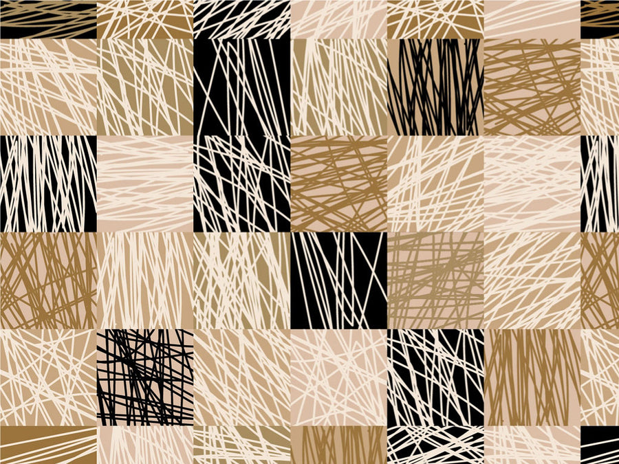 Tawny Strings Mosaic Vinyl Wrap Pattern~Rwraps Series 914 Digitally Printed Vinyl Wrap~0