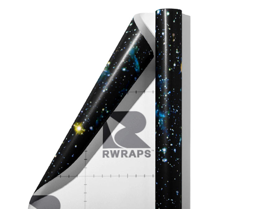 Teal Sea Science Fiction Wrap Film Sheets~Rwraps Series 914 Teal Sea Science Fiction Scrolled Sheet~3