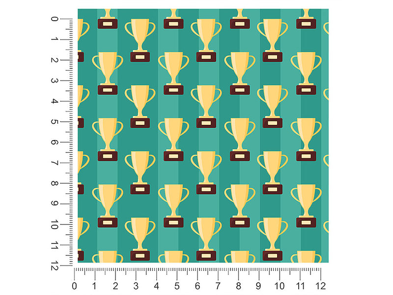 team champions sport 1ft x 1ft Craft Sheets