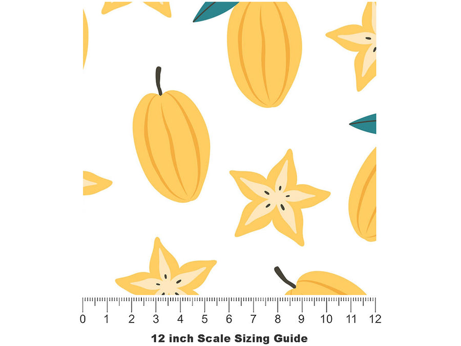 Team Ma Fruit Vinyl Film Pattern Size 12 inch Scale~Rwraps Team Ma Fruit Sizing Chart~2