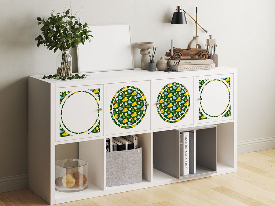 team triceratops dinosaur DIY Furniture Stickers
