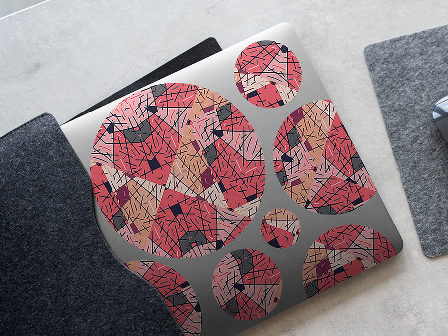 teenage temper art deco DIY Laptop Stickers