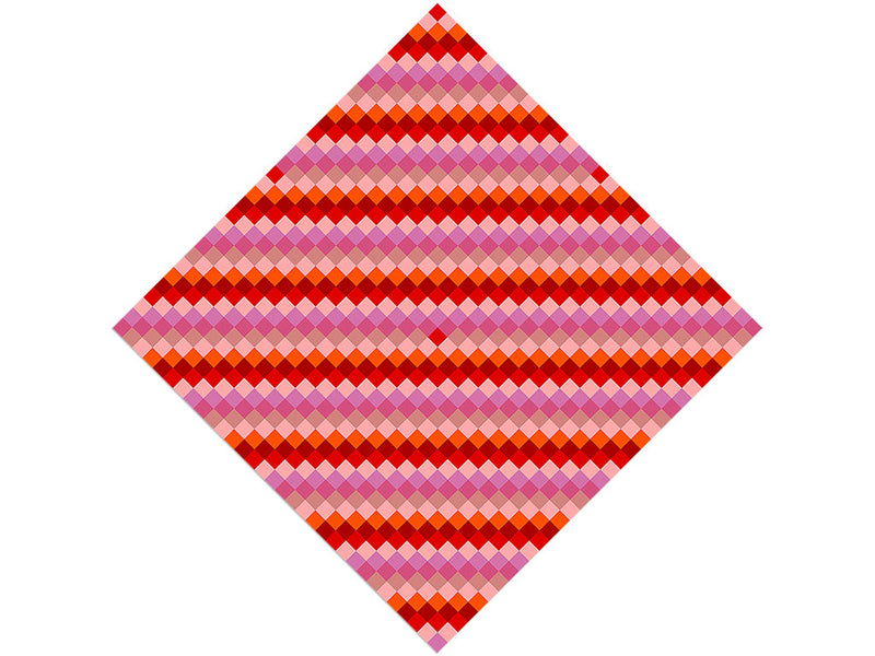 Telemagenta Stripes Mosaic Vinyl Wrap Pattern