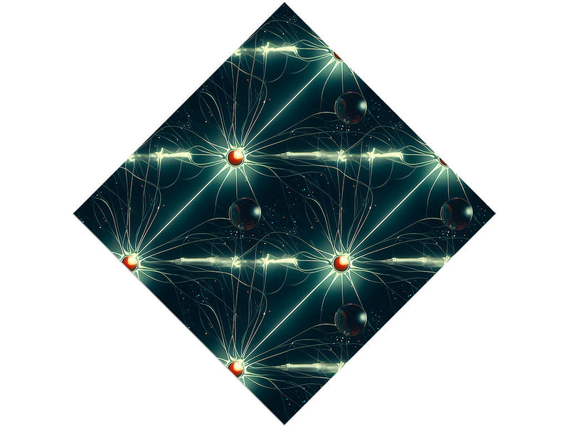 Teleportation Beam Science Fiction Vinyl Wrap Pattern