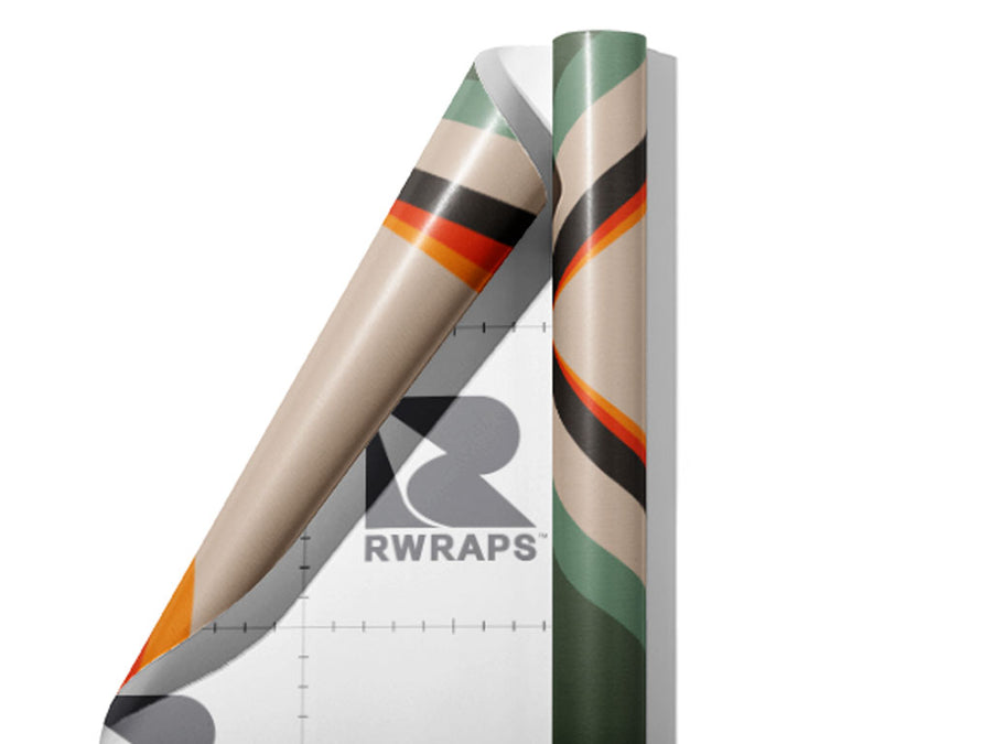 Ten Years After Retro Wrap Film Sheets~Rwraps Series 914 Ten Years After Retro Scrolled Sheet~3