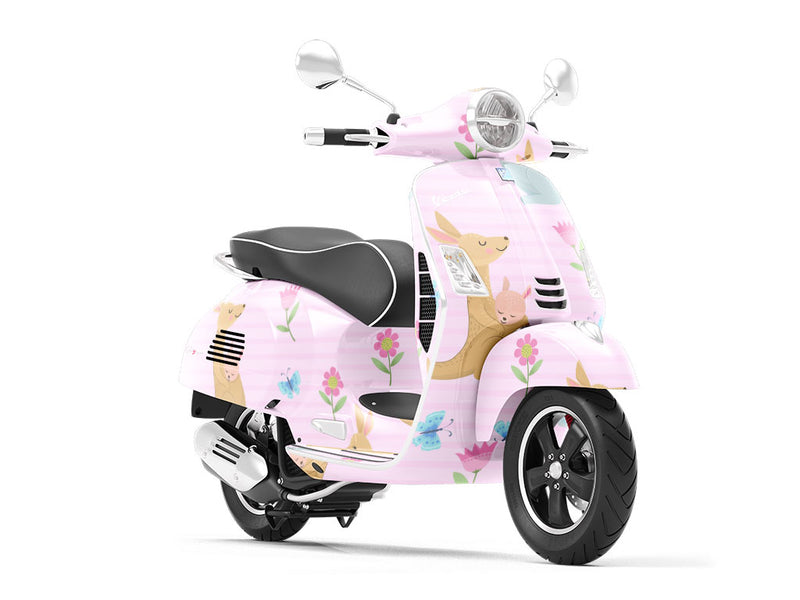 Tender Care Animal Vespa Scooter Wrap Film
