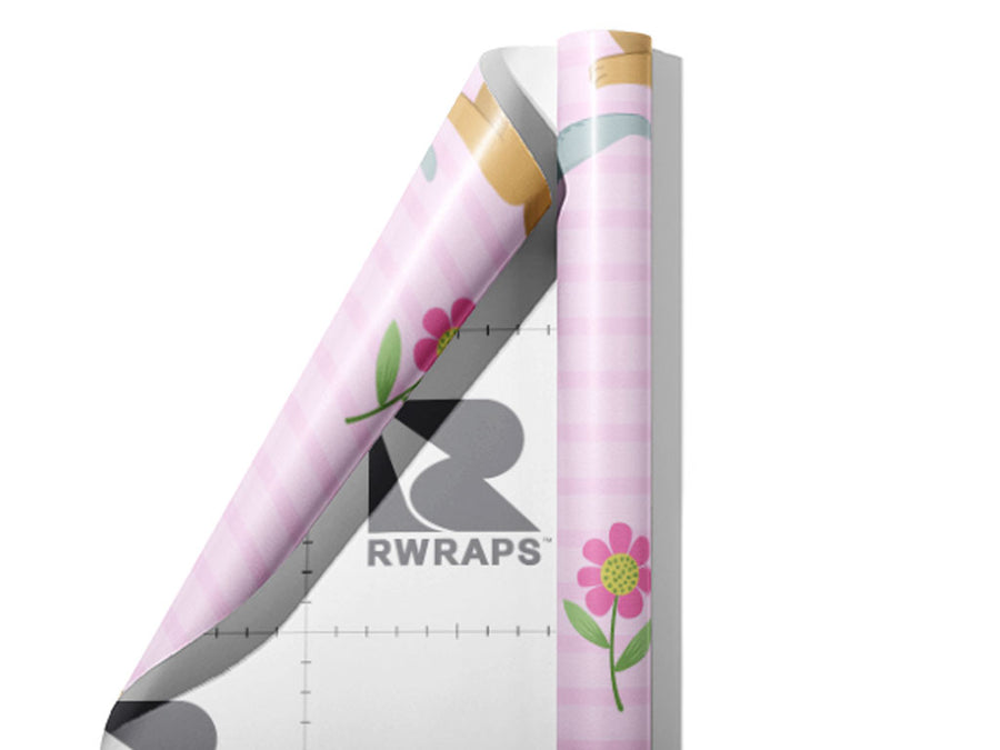 Tender Care Animal Wrap Film Sheets~Rwraps Series 914 Tender Care Animal Scrolled Sheet~3