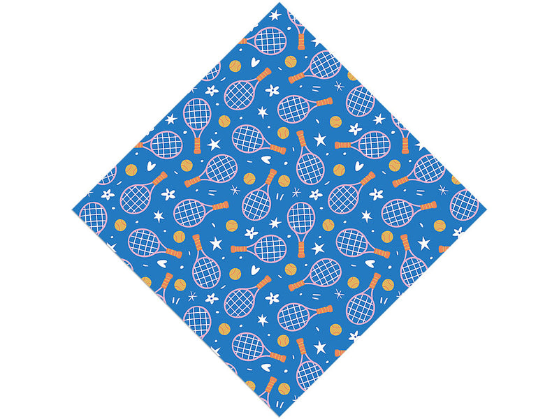 Tennis Fun Sport Vinyl Wrap Pattern