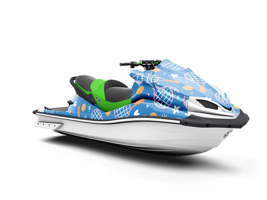 Tennis Fun Sport Jet Ski Vinyl Customized Wrap