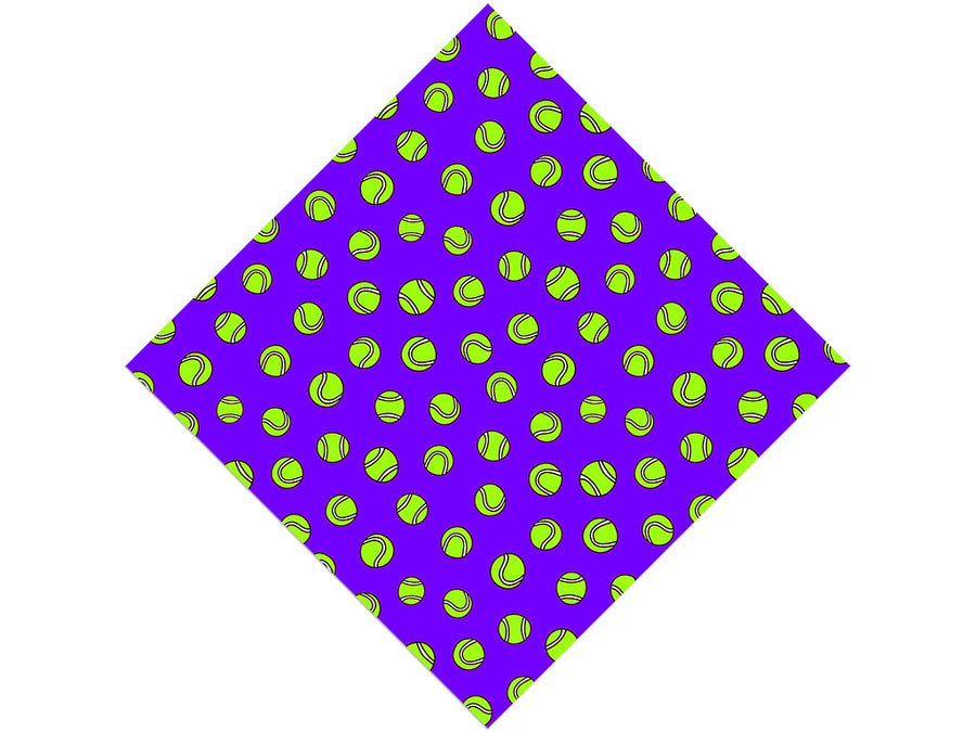 Tennis Practice Sport Vinyl Wrap Pattern