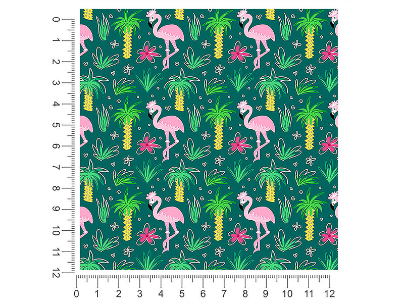 tepid tropics bird 1ft x 1ft Craft Sheets