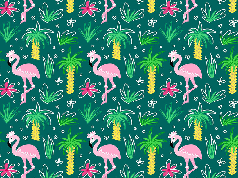 Tepid Tropics Birds Vinyl Wrap Pattern~Rwraps Series 914 Digitally Printed Vinyl Wrap~0
