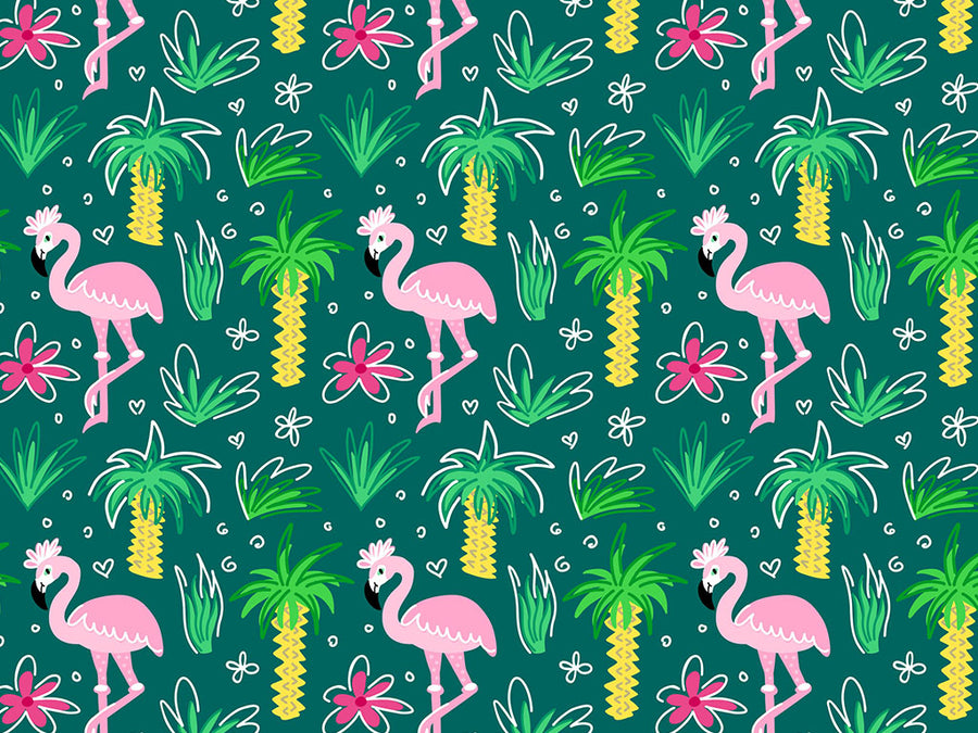 Tepid Tropics Birds Vinyl Wrap Pattern~Rwraps Series 914 Digitally Printed Vinyl Wrap~0