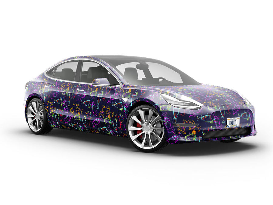 Tequila Negro Alcohol Vehicle Vinyl Wrap