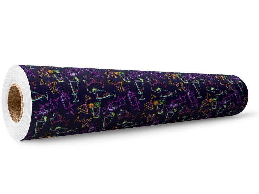 Tequila Negro Alcohol Wrap Film Wholesale Roll~Rwraps Series 914 Digitally Printed Vinyl Roll~5