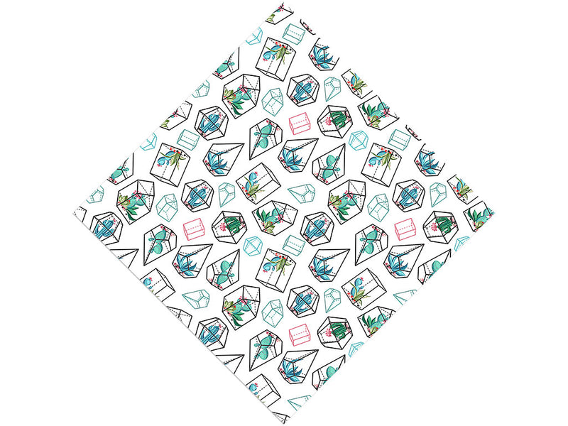 Terrarium Living Cacti Vinyl Wrap Pattern