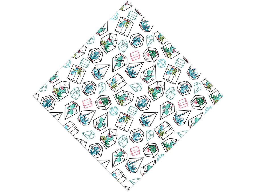 Terrarium Living Cacti Vinyl Wrap Pattern