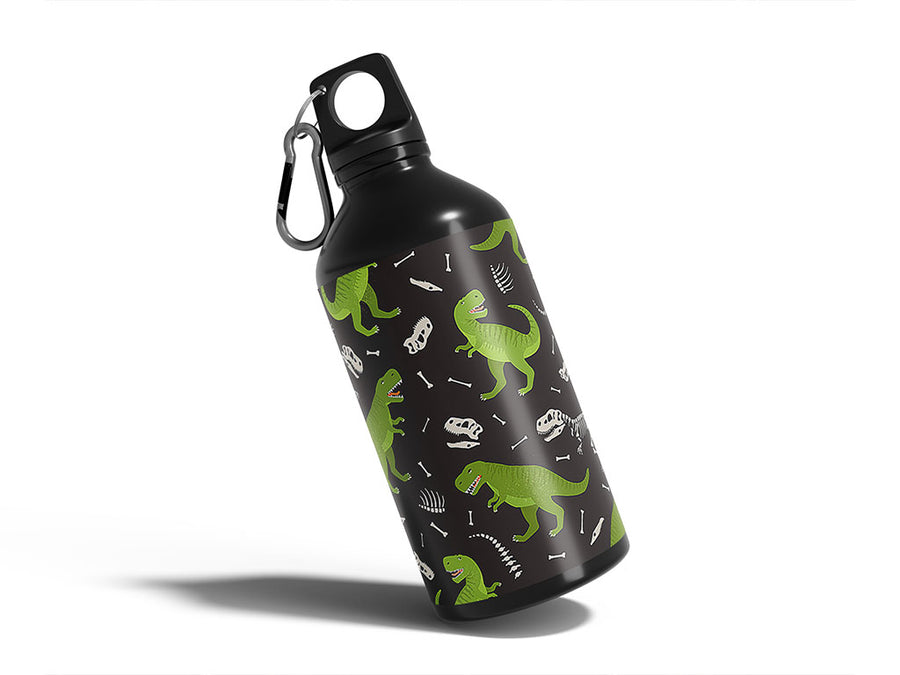 terrible tyrannosaurs dinosaur Water Bottle DIY Stickers
