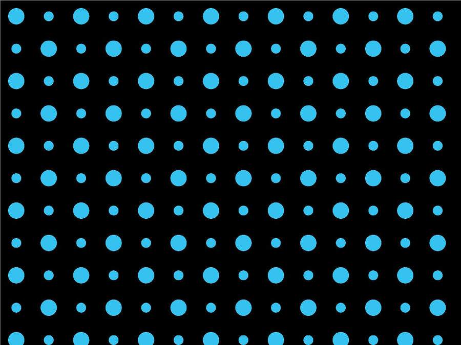 Terrific Teal Polka Dot Vinyl Wrap Pattern~Rwraps Series 914 Digitally Printed Vinyl Wrap~0
