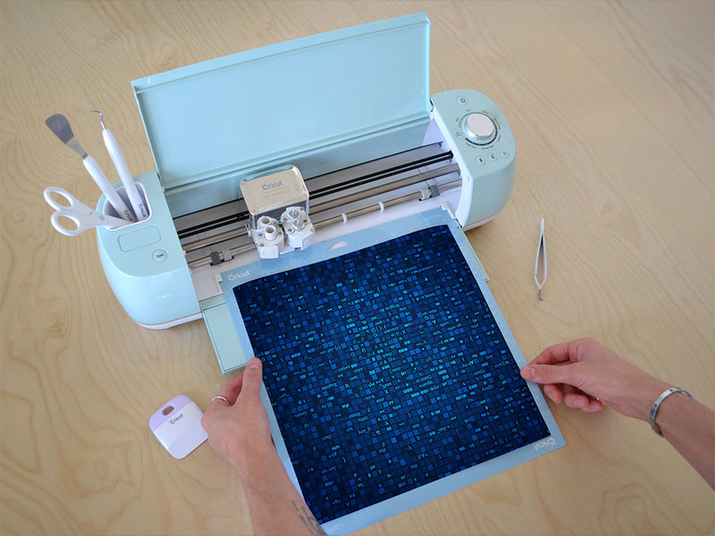 The Air Technology Vinyl Film Pattern Size 12 inch Scale~Rwraps The Air Technology Sizing Chart~3