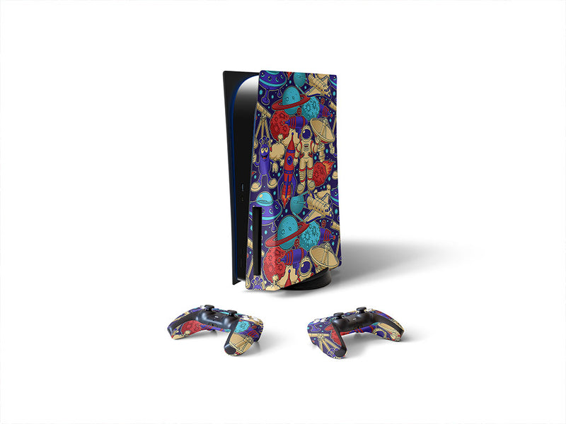 the arrival science fiction Sony PS5 DIY Skin