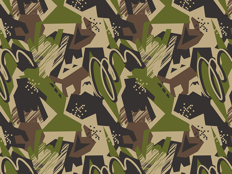 The Authority Abstract Vinyl Wrap Pattern~Rwraps Series 914 Digitally Printed Vinyl Wrap~0