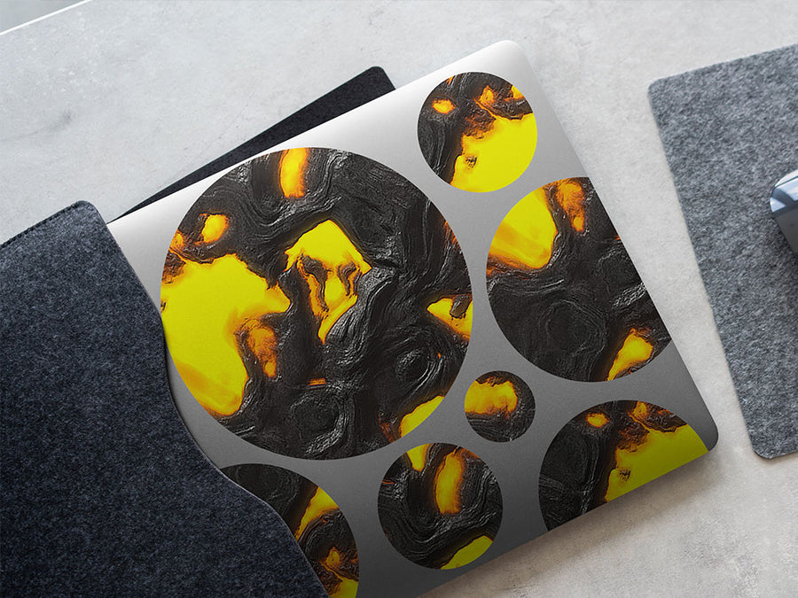 the blob lava DIY Laptop Stickers
