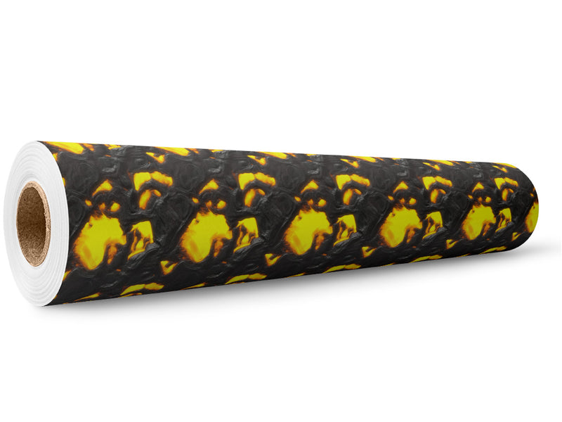 The Blob Lava Wrap Film Wholesale Roll~Rwraps Series 914 Digitally Printed Vinyl Roll~5