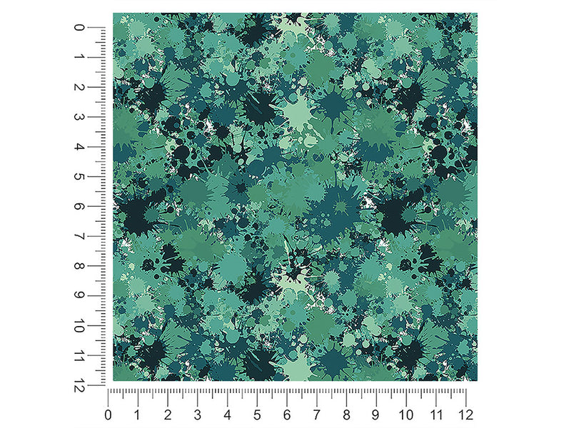 the brush paint splatter 1ft x 1ft Craft Sheets