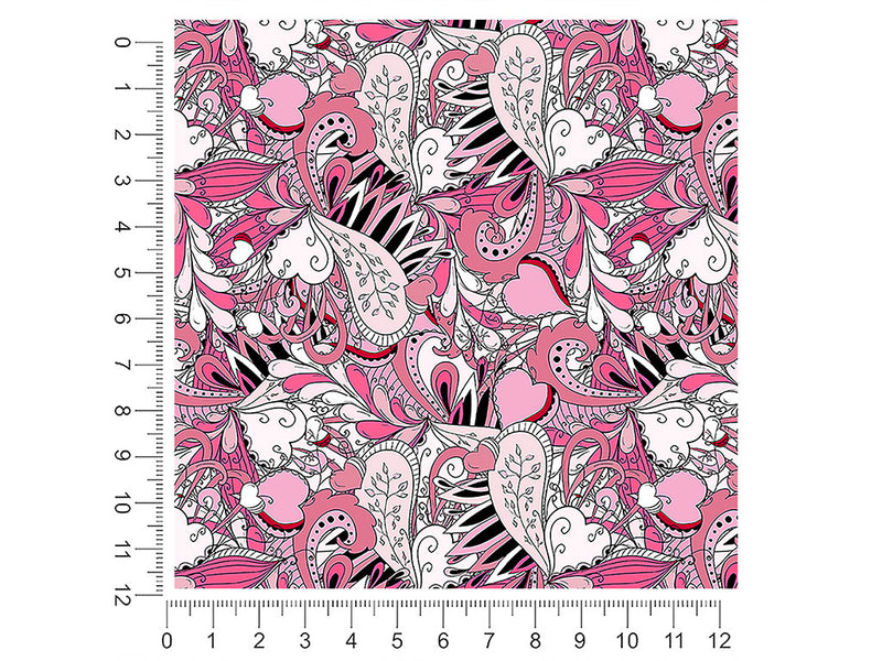 the feminine floral 1ft x 1ft Craft Sheets