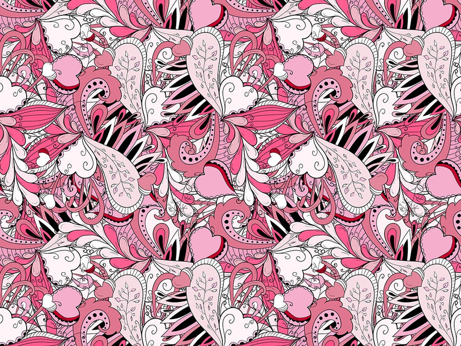The Feminine Floral Vinyl Wrap Pattern~Rwraps Series 914 Digitally Printed Vinyl Wrap~0