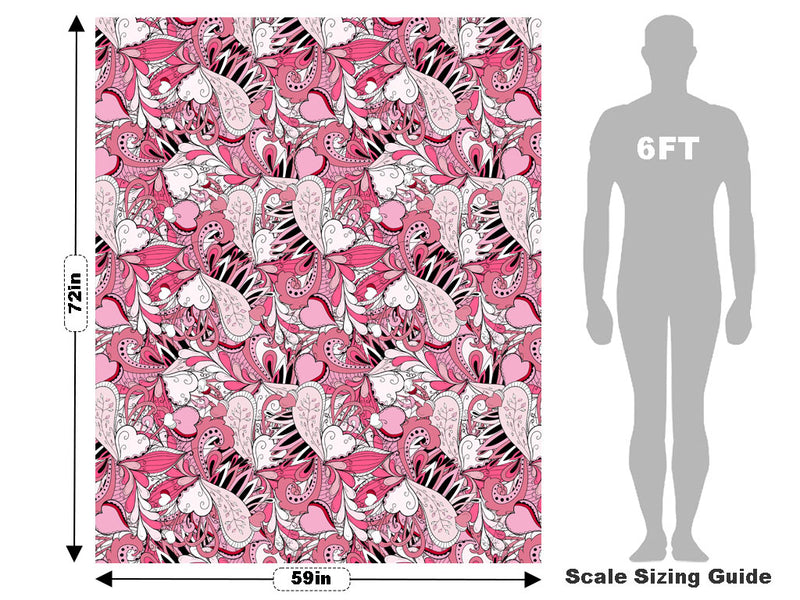 The Feminine Floral Vehicle Wrap Scale~Rwraps Series 914 The Feminine Floral Measurements~1