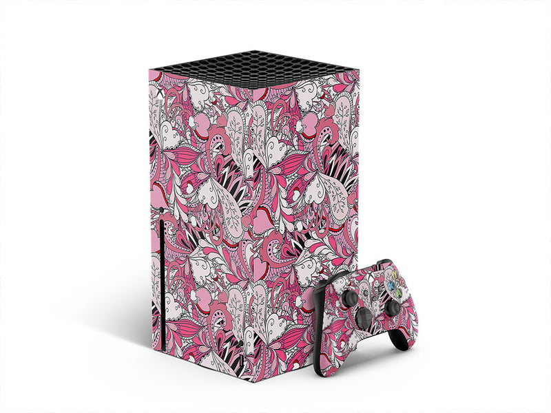the feminine floral XBOX DIY Decal