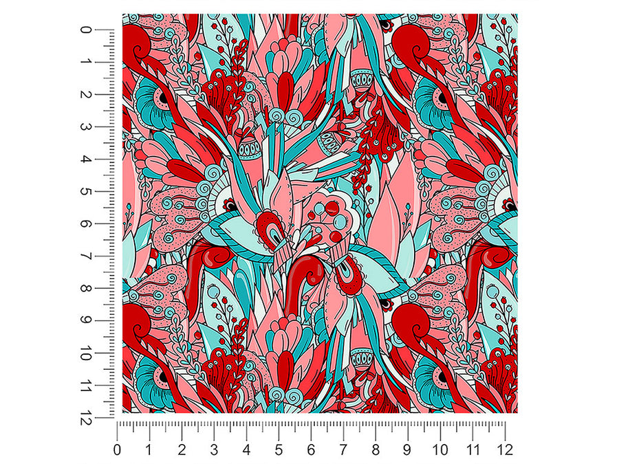 the fever floral 1ft x 1ft Craft Sheets